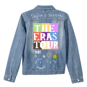 Taylor Swift The Eras Tour Logo JacketTaylor Swift The Eras Tour Logo Jacket