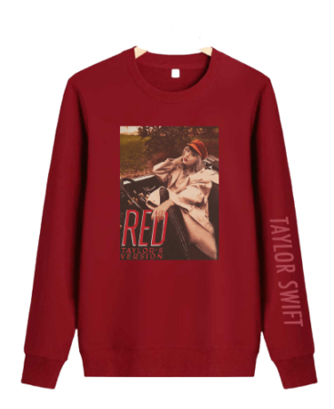 Taylor Swift The Eras Tour Red Sweatshirt