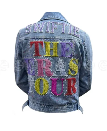 Taylor Swift The Eras Tour Swiftie Blue Jacket